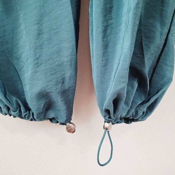 Nocturne Women's Colorblock Hooded Sweater Jumpsuit Size XS Statement Streetwear - Picture 10 of 11